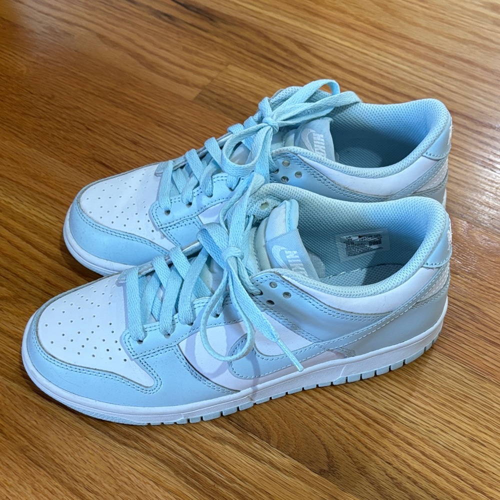 Nike Dunks - Light Blue and White Sneakers